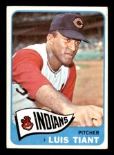 1965 Topps Baseball #145 Luis Tiant VG/EX *f1