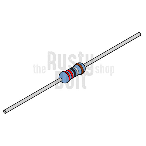 Resistors - 1/2 w (0.5 watt) - 2.2 ohm - 1% Tolerance - Metal Film - New - Bild 1 von 1