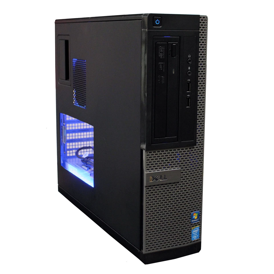 Dell i7 FHD Gaming Computer PC 16GB 256GB SSD 1TB HD AMD RX 550 4GB Wi-Fi BT W10 - Image 3 of 4