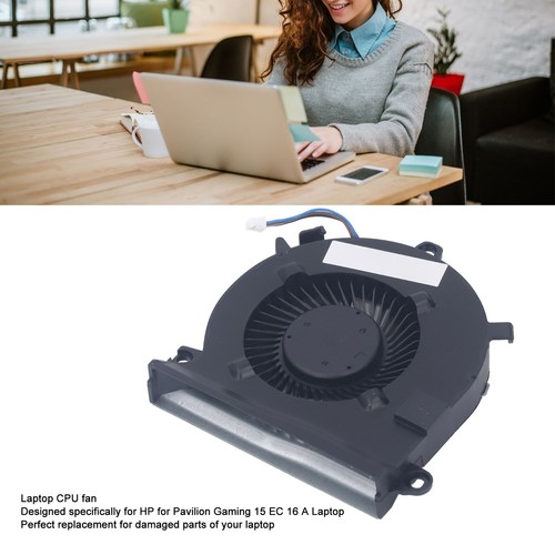 New CPU Cooling Fan For For Pavilion Gaming 15-EC 16-A 4 Pin Power - Afbeelding 21 van 22