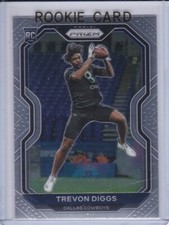 TREVON DIGGS ROOKIE CARD 2020 Panini Football PRIZM RC Dallas Cowboys!