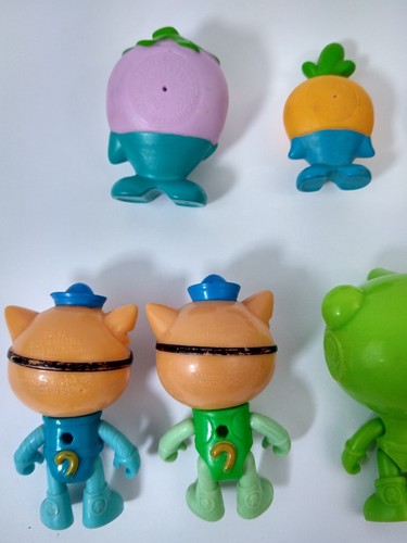 Lot Octonauts Figures Vegimals, Tunip, Perchkin, Barrot, Grouber, Dashi Dog - Picture 6 of 8
