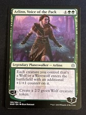 1x Arlinn, Voice of the Pack (150) War of the Spark LP MTG Magic x1 MKE