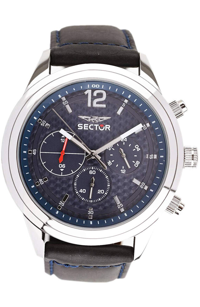 Сектор R3251540002 Серия 670 Хронограф Herrenuhr 45 мм 5ATM