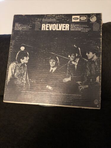 BEATLES REVOLVER LP Vinyl Record Vintage Music Album - Picture 2 of 6