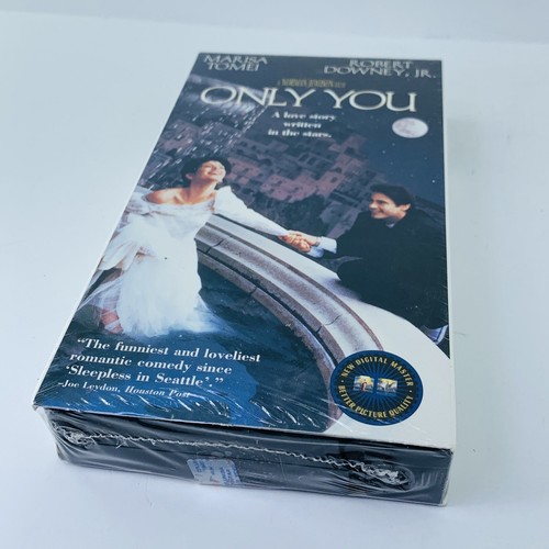 Only You VHS Robert Downey Jr Marisa Tomei Romance Comedy New Sealed Video Tape - Picture 2 of 24