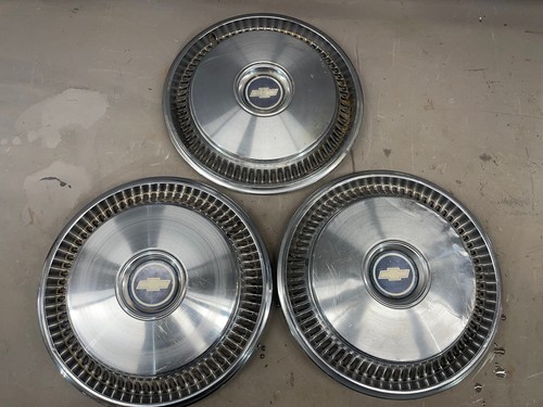 1973-1979 Chevy Impala Monte Carlo 14” Wheel Cover Hubcaps Hub Cap Nova Caprice - Picture 1 of 11