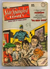 STAR SPANGLED WAR STORIES #35 Trouble for the Guardian! DC Comic Book ~ FR/G *