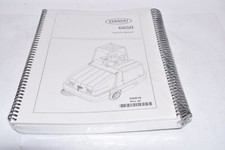 NEW Tennant 6650 Operator Manual - Sealed 