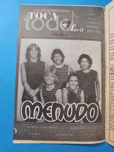 Rigo Tovar Los Bukis Estela Nuñez Raphael Parchis Menudo Guitarra Magazine - Picture 8 of 8