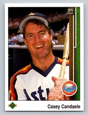 Casey Candaele 1989 Upper Deck #58 Houston Astros