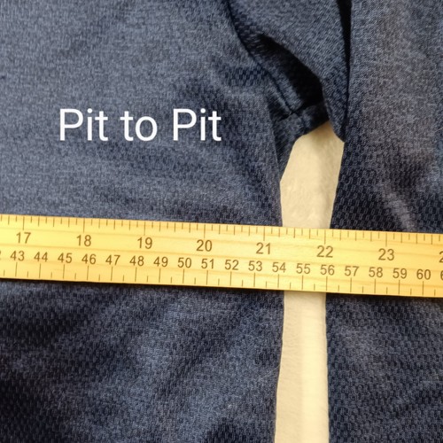 Adidas Sweatshirt Herren Large blau Hoodie leicht Training Gym ohne Kordelzug  - Bild 4 von 6