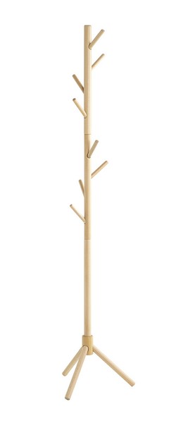 Haku GarderobenstäNder Natur KleiderstäNder Garderobe Standgarderobe Kleiderhake-image