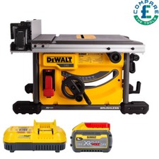 Dewalt DCS7485 54V XR Brushless Table Saw With 1 x 9.0Ah Battery & Charger
