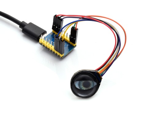 Waveshare 0.71inch Round LCD Display Module, 160×160 Resolution, SPI 65K colors - Picture 15 of 20