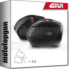 GIVI SIDE-CASE HOLDER + V35NT MONOKEY KAWASAKI ZZR 1400 2006 06 2007 07 2008 08