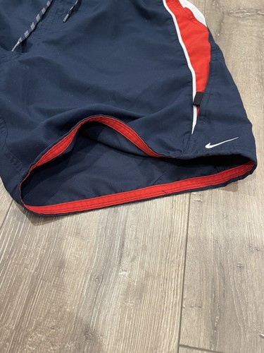 NIKE Men’s Swim Trunks Board Shorts Medium Red White Blue 28x8.5 - Picture 12 of 12