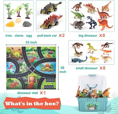 Dinosaur Toys for 3 2 4 5 6 Year Old Boys Gifts, Dinosaur Games for Kids Toys Ag - Picture 7 of 7