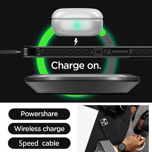 For Apple iPhone 14 Pro Max Rugged Case Dual Layer Phone Cover / Tempered Glass - Foto 7 di 28