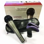 JTS Vocal Microphone SX-8 Dynamic DJ Singer Performer Stage Inc Case and Holder
