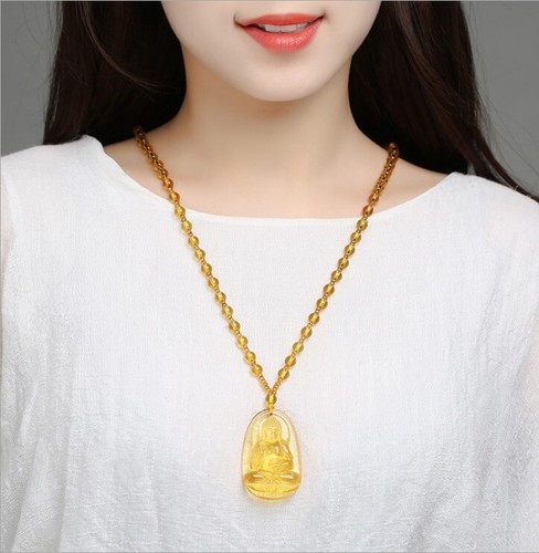 Collar Colgante Buda Guardián Amilet/FengShui Riqueza Fortuna - Imagen 7 de 7