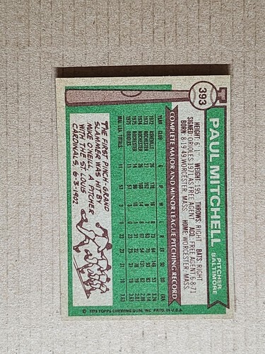 1976 Topps Baseball Pick A Card #251-500 Singles Complete your Set - UPDATED - Picture 277 of 481