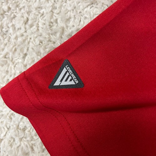 Washington Nationals Polo Shirt Mens Size XL Red MLB Baseball Preppy Levelwear - Picture 2 of 10