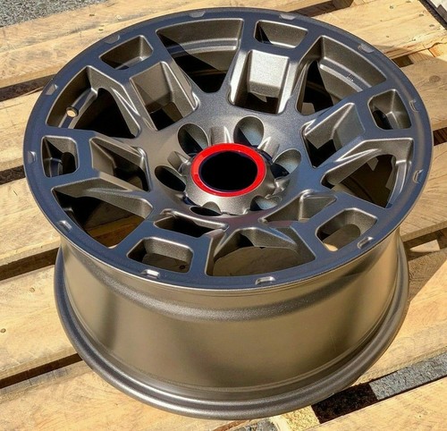 17x9 -12 Bronze Wheels Fit Toyota 4Runner Tacoma Pre Runner 6x139.7 Rims 17" - Picture 5 of 7