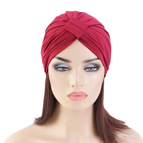 Indian Beanie Women Muslim Bonnet Hair Loss Caps Head Cover Islamic Headwear Cap - Picture 20 of 28