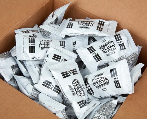 Crayola Model Magic Classpack, 1 Oz. Pouch, Case Of 75 Pouches, White - Picture 8 of 8