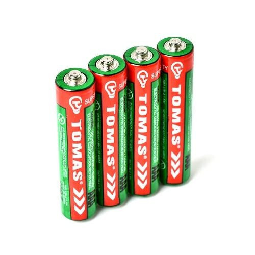 12 BATTERIE PILE DI RICAMBIO MINISTILO TOMAS AAA - R03 SIZE - AAA 1.5V 12 PEZZI - Foto 2 di 3