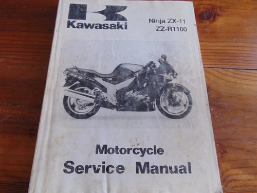 Kawasaki ZX-11 99924-1159-03 factory mechanic service repair manual - Picture 1 of 3