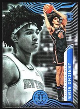 Jericho Sims 2021-22 Panini Illusions RC New York Knicks NBA Card No.198