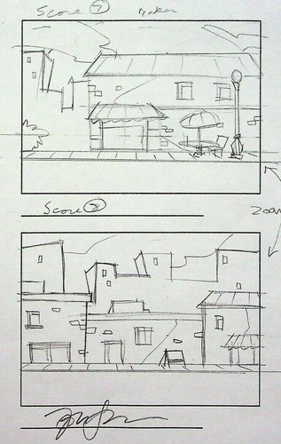 Dibujo de producción de animación 1993 firmado por Tom Shannon #TS - Imagen 2 de 2