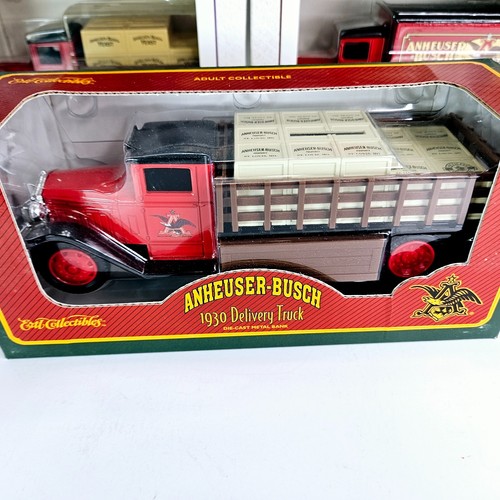 Ertl Anheuser Busch Budweiser Delivery Truck Lot of 5 Adult Collectables - Picture 2 of 19