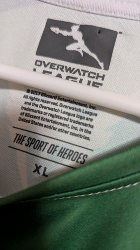 Overwatch League Los Angeles Valiant Jersey Inaugural Season 2017-18 XLrg - Bild 4 von 7