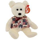 Ty Beanie Baby - Libert-e the Bear ( Internet Exclusive ) (9 inch) - Mwmts