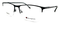 NEW CHAMPION CU4016 C01 BLACK / GUNMETAL AUTHENTIC EYEGLASSES 58-18-150