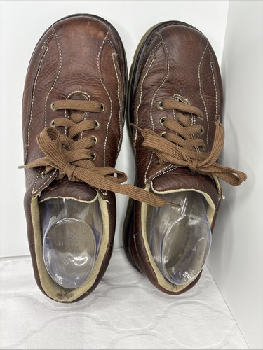 Dr Martens AW0004 Brown Lace Up Oxford Shoes Men's Size 12 Pebbled Leather Y2K - Picture 9 of 15