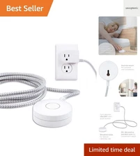 Extension Cord with Switch On/Off Plug, 6 Ft Braided Power Cord Outlet Switch...