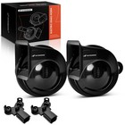 A-Premium 1 Set Car Snail Horn w/ 2 Connectors for Hyundai Elantra Sonata Kia