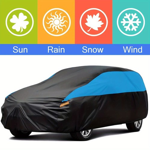 High Quality Scratch Resistant Complete SUV Car Cover, Snow and Rain Resistant - Picture 8 of 12