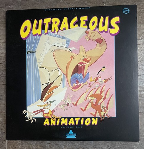 Outrageous Animation Volume One - Laserdisc - Lumivision - Rare LD - Nice! - Picture 1 of 4