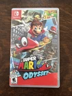 Super Mario Odyssey Nintendo Switch 2017 Complete In Box CIB Tested
