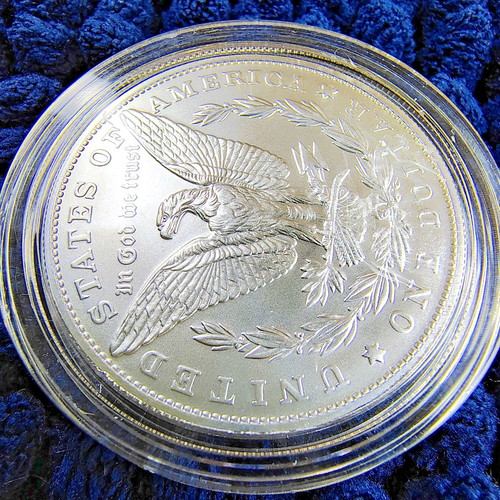 2024 Morgan Silver Dollar - .999 Fine Silver -No Box or COA - Sealed Capsule -BU - Picture 8 of 10