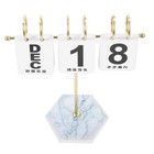  Kalender, Tischkalender, wiederverwendbar, ewiger Kalender, Tischkalender,