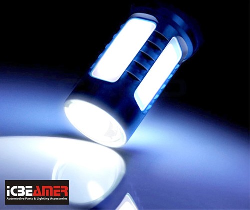 COB LED 5202 P13W SH24W 11W Plasma Projector lense White Fog Light bulbs - Picture 2 of 8