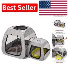 Lightweight Foldable Pet Tent for Kittens and Puppies - Indoor  Outdoor Use
