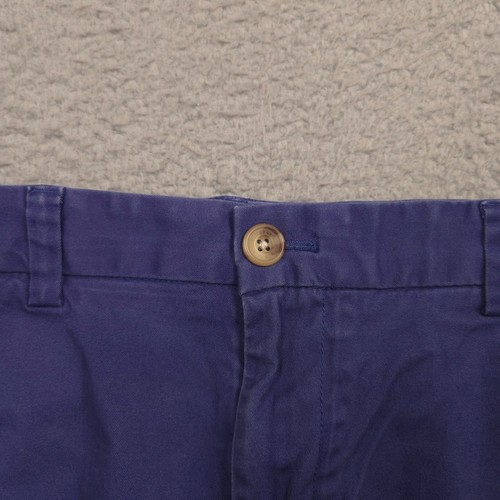 Vineyard Vines Breaker Shorts Men 32 Blue Cotton Stretch Casual Chino - Picture 7 of 11