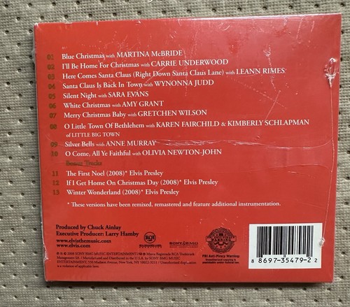 Sealed Elvis Presley Christmas Duets CD Carrie Underwood Martina McBride - Picture 2 of 2